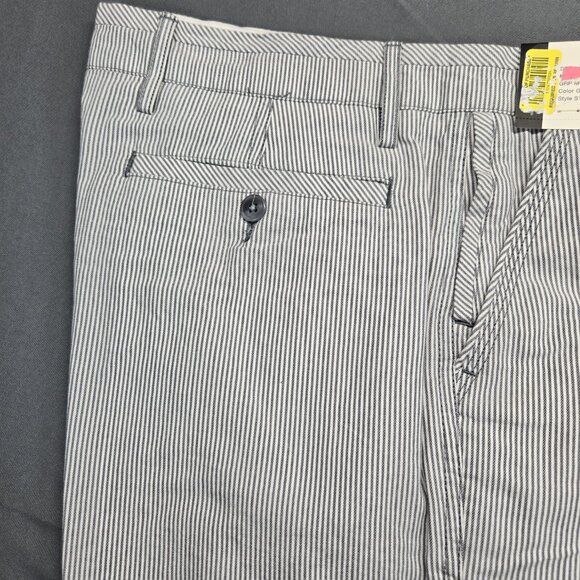 Murano Men’s Gray Pinstripe Cotton Shorts – Size 36 x 13 – NWT - Picture 5 of 15